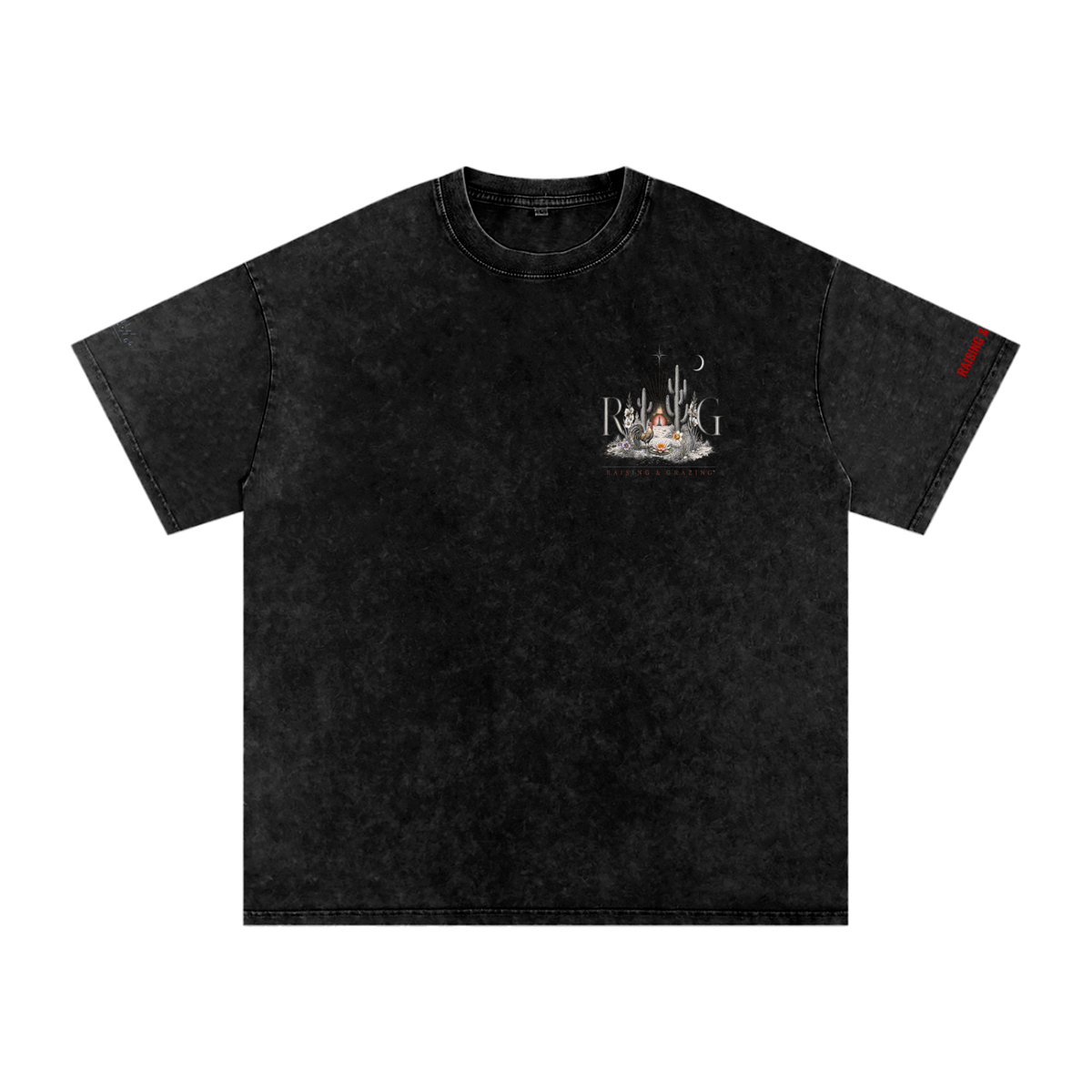 Heavyweight Snow Washed T-Shirt